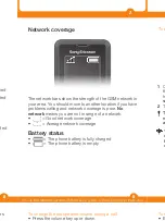 Preview for 9 page of Sony Ericsson W205a Walkman User Manual