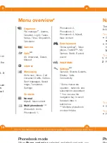 Preview for 11 page of Sony Ericsson W205a Walkman User Manual