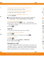 Preview for 16 page of Sony Ericsson W205a Walkman User Manual