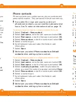 Preview for 19 page of Sony Ericsson W205a Walkman User Manual