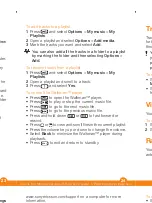 Preview for 24 page of Sony Ericsson W205a Walkman User Manual