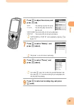 Preview for 33 page of Sony Ericsson W31 S Basic Manual