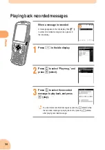 Preview for 36 page of Sony Ericsson W31 S Basic Manual