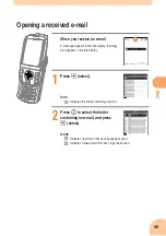 Preview for 47 page of Sony Ericsson W31 S Basic Manual