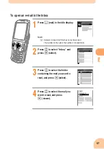 Preview for 49 page of Sony Ericsson W31 S Basic Manual