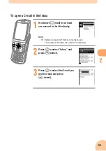 Preview for 57 page of Sony Ericsson W31 S Basic Manual