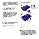 Preview for 10 page of Sony Ericsson W380a User Manual