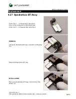 Предварительный просмотр 46 страницы Sony Ericsson W395 Working Instruction, Mechanical