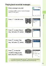 Preview for 33 page of Sony Ericsson W41S Basic Manual