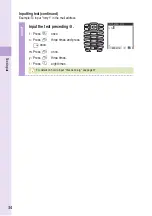 Preview for 36 page of Sony Ericsson W41S Basic Manual