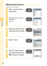 Preview for 42 page of Sony Ericsson W41S Basic Manual