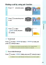 Preview for 47 page of Sony Ericsson W41S Basic Manual