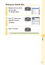 Preview for 77 page of Sony Ericsson W41S Basic Manual