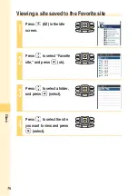 Preview for 78 page of Sony Ericsson W41S Basic Manual