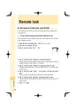 Preview for 104 page of Sony Ericsson W44S Basic Manual