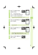 Предварительный просмотр 33 страницы Sony Ericsson W53S Basic Manual