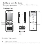 Предварительный просмотр 10 страницы Sony Ericsson W580 Walkman User Manual