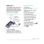 Предварительный просмотр 25 страницы Sony Ericsson W595c Walkman User Manual