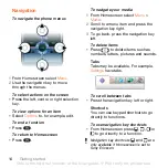 Preview for 14 page of Sony Ericsson W595s User Manual