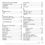 Preview for 85 page of Sony Ericsson W595s User Manual