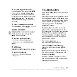 Preview for 87 page of Sony Ericsson W610c User Manual