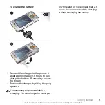 Предварительный просмотр 9 страницы Sony Ericsson W705U Walkman User Manual