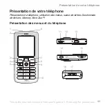 Предварительный просмотр 11 страницы Sony Ericsson W800i (French) Manual De L'Utilisateur