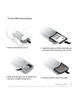 Preview for 7 page of Sony Ericsson W810a User Manual