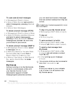 Preview for 44 page of Sony Ericsson W810a User Manual