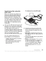 Preview for 69 page of Sony Ericsson W810a User Manual