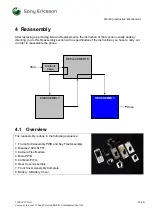 Предварительный просмотр 54 страницы Sony Ericsson W890 Working Instruction, Mechanical