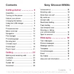 Preview for 1 page of Sony Ericsson W908c User Manual