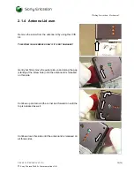 Preview for 10 page of Sony Ericsson W950c Working Instruction, Mechanical