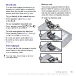 Предварительный просмотр 17 страницы Sony Ericsson Walkman W350a User Manual