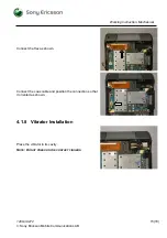 Предварительный просмотр 73 страницы Sony Ericsson Walkman W380 Working Instruction, Mechanical