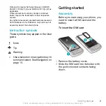 Preview for 5 page of Sony Ericsson Walkman W508 User Manual