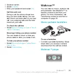 Preview for 25 page of Sony Ericsson Walkman W508 User Manual