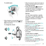 Preview for 27 page of Sony Ericsson Walkman W508 User Manual