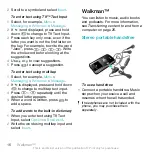 Preview for 16 page of Sony Ericsson Walkman W518a User Manual