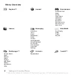 Preview for 12 page of Sony Ericsson Walkman W610i User Manual