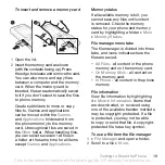 Preview for 19 page of Sony Ericsson Walkman W610i User Manual