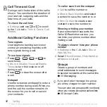 Preview for 32 page of Sony Ericsson Walkman W610i User Manual