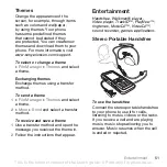 Preview for 51 page of Sony Ericsson Walkman W610i User Manual