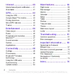 Preview for 4 page of Sony Ericsson Walkman W760i User Manual