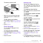 Preview for 17 page of Sony Ericsson Walkman W760i User Manual