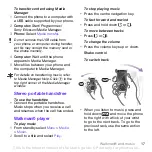 Preview for 19 page of Sony Ericsson Walkman W760i User Manual