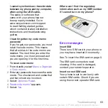 Preview for 65 page of Sony Ericsson Walkman W760i User Manual