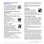 Preview for 69 page of Sony Ericsson Walkman W760i User Manual