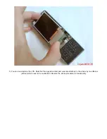 Preview for 4 page of Sony Ericsson Walkman W910i Disassembly Manual