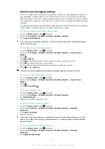 Preview for 22 page of Sony Ericsson X10 mini pro Extended User Manual